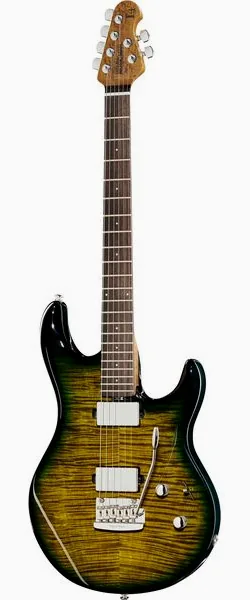 Music Man Luke IV HH Gator Burst edestä