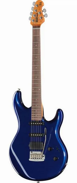 Music Man Luke IV HSS Butane Blue edestä