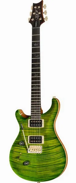 PRS Custom 24 LH Wood Library ER edestä