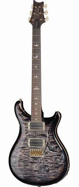 PRS Custom 24 Piezo Charcoal Burst edestä
