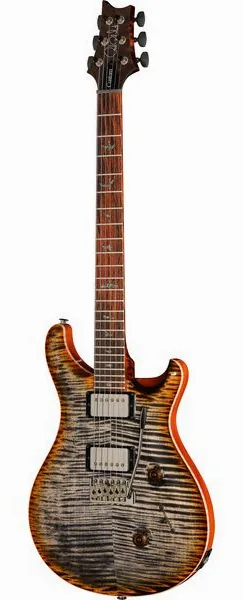 PRS Custom 24 WL Burnt Maple Leaf edestä