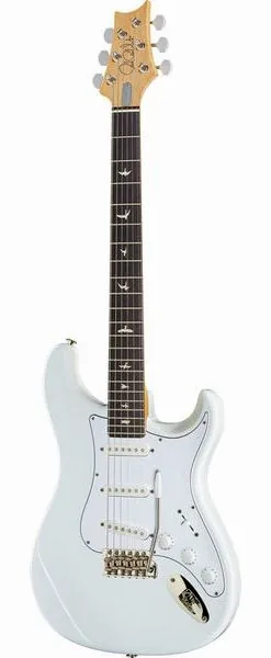 PRS John Mayer Silver Sky Frost edestä