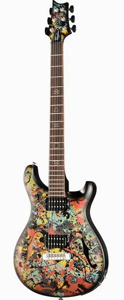 PRS SE Ed Sheeran Cosmic Splash edestä