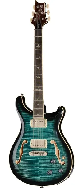 PRS SE Hollowbody II Piezo PBSB edestä