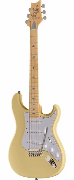 PRS SE Silver Sky Moon White Maple edestä