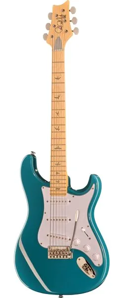 PRS SE Silver Sky Nylon Blue edestä