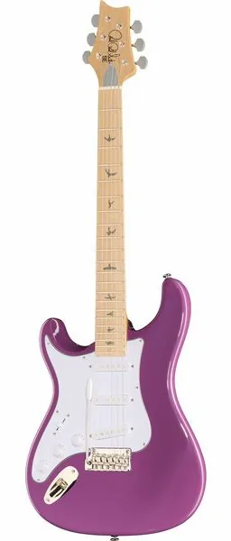 PRS SE Silver Sky Summit Purple LH edestä
