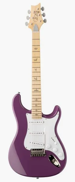 PRS SE Silver Sky Summit Purple edestä