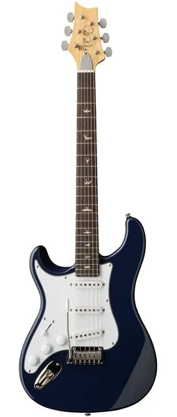 PRS SE Silver Sky Trad Blue LH edestä