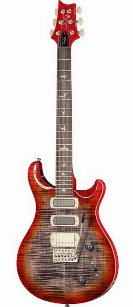 PRS SE Studio Charcoal CB edestä