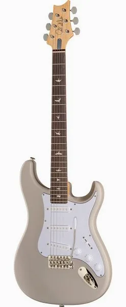 PRS Silver Sky RW Moc Sand Satin edestä