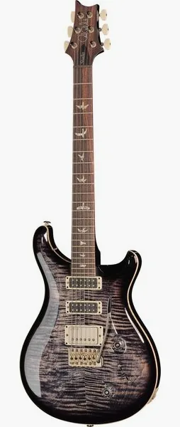 PRS Studio Charcoal Burst edestä