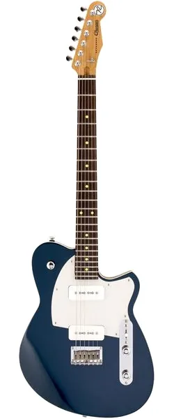 Reverend Charger 290 High Tide Blue edestä