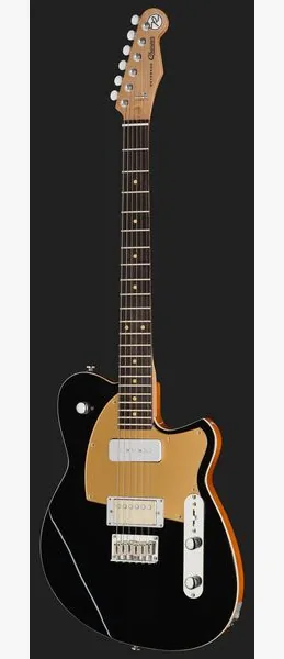 Reverend Charger H90 Midnight Black, yksityiskohta 2