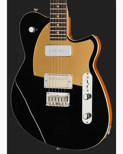 Reverend Charger H90 Midnight Black, yksityiskohta 4