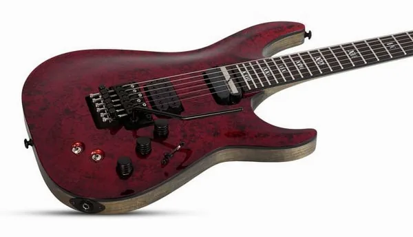 Schecter C-1 FR S Apocalypse Red Reign, yksityiskohta 3