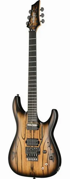 Schecter C-1 FR S Pale Moon SNBB edestä