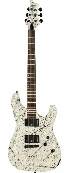 Schecter C-1 Ink Bomb edestä