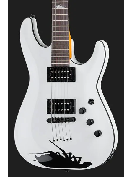 Schecter C-1 Jerry Horton 25th WH, yksityiskohta 4