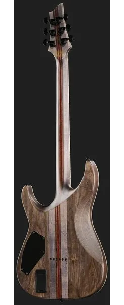 Schecter C-1 SLS Evil Twin Satin Black, yksityiskohta 3