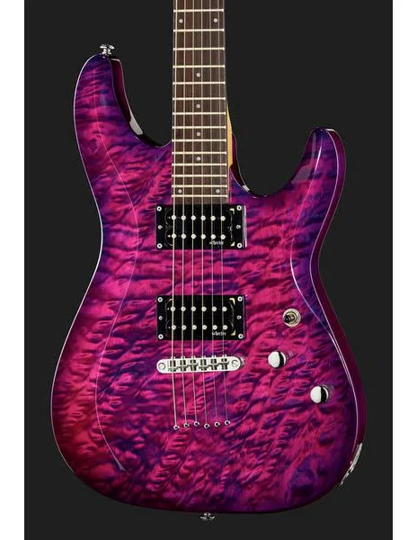 Schecter C-6 Plus EM, yksityiskohta 4