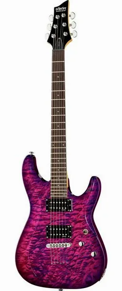 Schecter C-6 Plus EM edestä