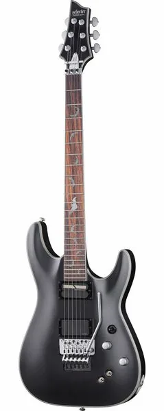 Schecter Damien Platinum-6 FR S SBK edestä