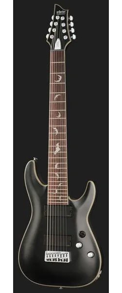 Schecter Damien Platinum 8 SBK, yksityiskohta 2