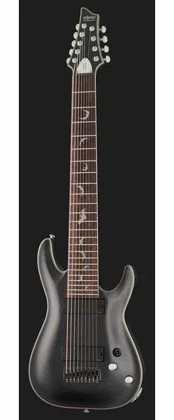 Schecter Damien Platinum 9 SBK, yksityiskohta 2