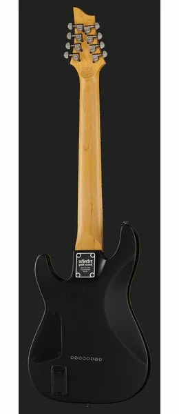Schecter Demon-8 Aged Black Satin, yksityiskohta 3