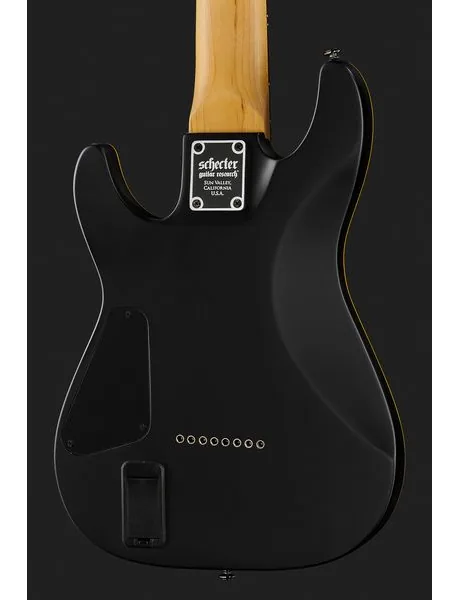 Schecter Demon-8 Aged Black Satin, yksityiskohta 5