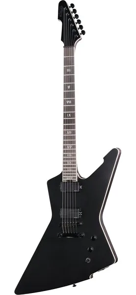 Schecter E-1 SLS Evil Twin SBK edestä