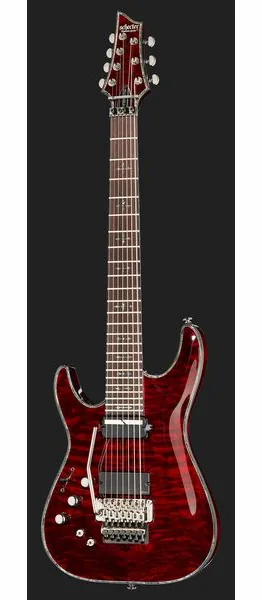 Schecter Hellraiser C-7 FR S LH, yksityiskohta 2