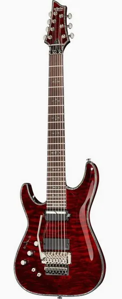 Schecter Hellraiser C-7 FR S LH edestä