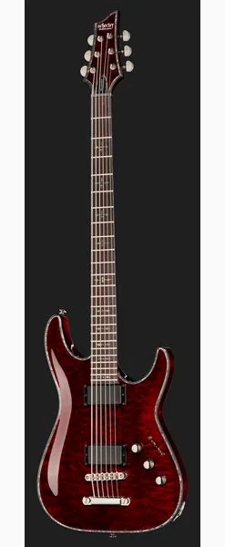 Schecter Hellraiser C-VI BCH, yksityiskohta 2