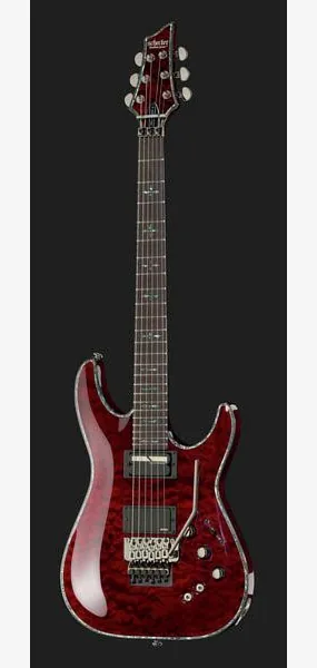 Schecter Hellraiser C1 FR S BCH, yksityiskohta 2