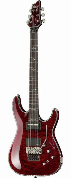 Schecter Hellraiser C1 FR S BCH edestä