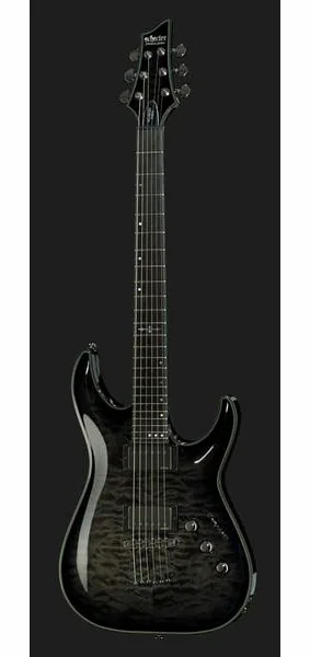 Schecter Hellraiser Hybrid C-1 TBB, yksityiskohta 2