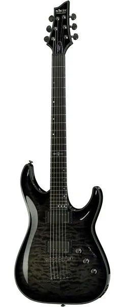 Schecter Hellraiser Hybrid C-1 TBB edestä