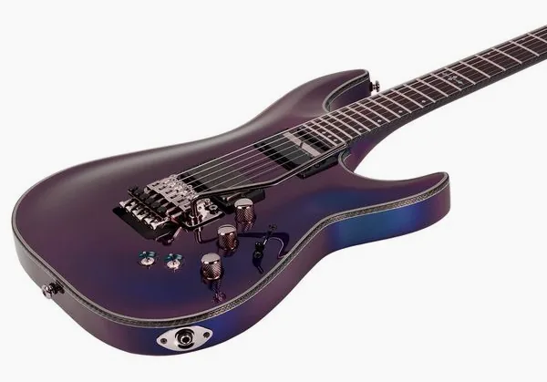 Schecter Hellraiser Hybrid C-1 UV, yksityiskohta 4