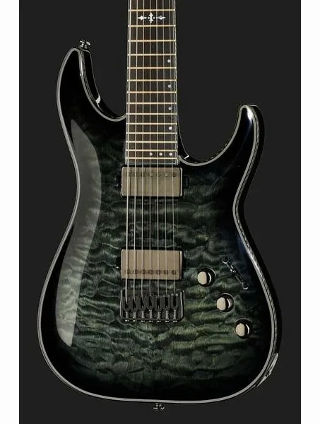 Schecter Hellraiser Hybrid C-7 TBB, yksityiskohta 4