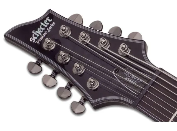 Schecter Hellraiser Hybrid C-8 LH TBB, yksityiskohta 4