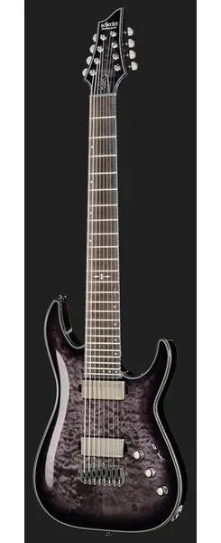 Schecter Hellraiser Hybrid C-8 TBB, yksityiskohta 2