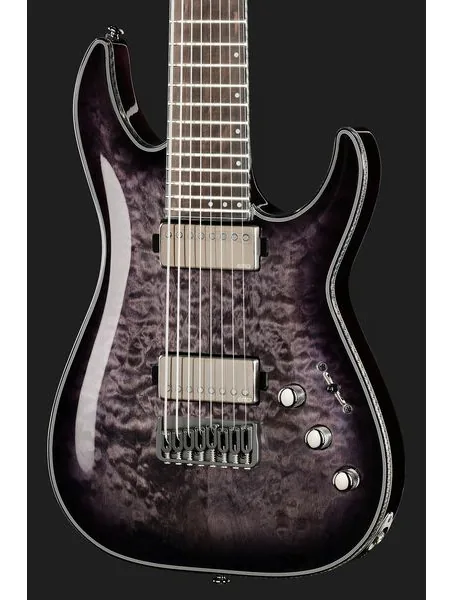 Schecter Hellraiser Hybrid C-8 TBB, yksityiskohta 4