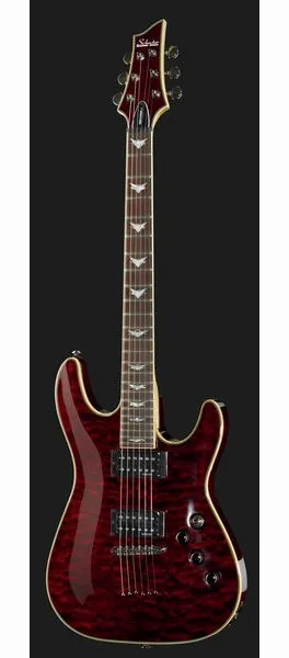 Schecter Omen Extreme 6 BCH, yksityiskohta 2