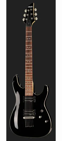 Schecter Omen 6 GBK, yksityiskohta 2