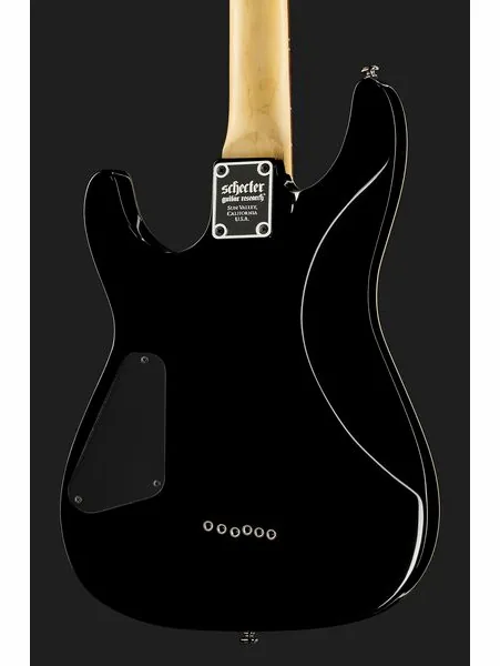 Schecter Omen 6 GBK, yksityiskohta 5