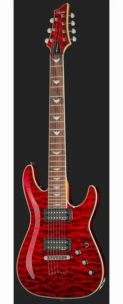 Schecter Diamond Omen 7 Extreme BCH, yksityiskohta 2