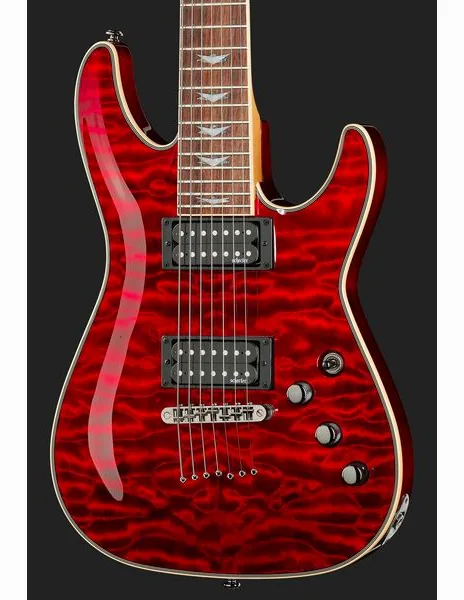 Schecter Diamond Omen 7 Extreme BCH, yksityiskohta 4