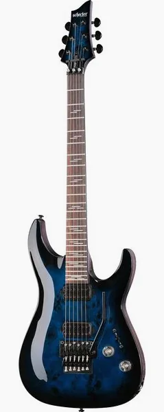 Schecter Omen Elite-6 FR STBB edestä